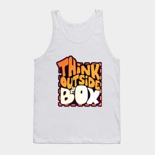 Think outside the box Tank Top